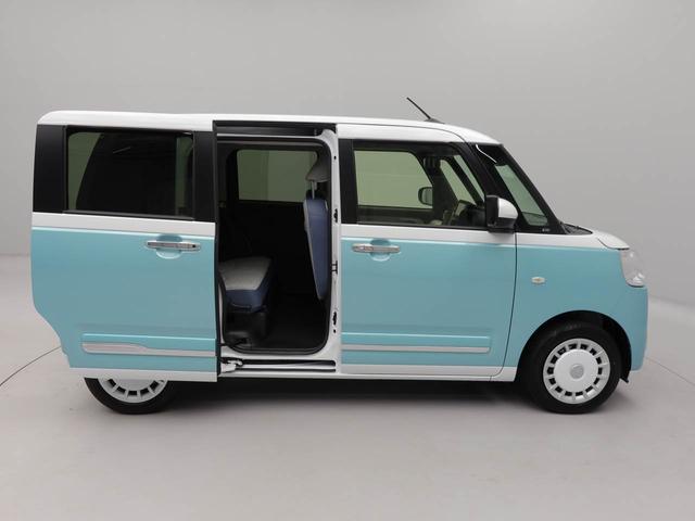 ムーヴキャンバスストライプスＧ　ナビ　ドライブレコーダー　ＴＶＬＥＤヘッドライト　運転席・助手席シートヒーター　両側電動スライドドア　アイドリングストップ　プッシュスタート　エアバック　ＡＢＳ　ＣＶＴ　キーフリー（愛知県）の中古車