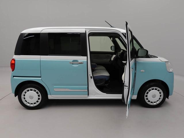 ムーヴキャンバスストライプスＧ　ナビ　ドライブレコーダー　ＴＶＬＥＤヘッドライト　運転席・助手席シートヒーター　両側電動スライドドア　アイドリングストップ　プッシュスタート　エアバック　ＡＢＳ　ＣＶＴ　キーフリー（愛知県）の中古車
