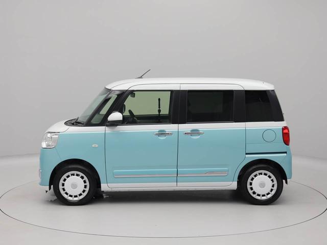 ムーヴキャンバスストライプスＧ　ナビ　ドライブレコーダー　ＴＶＬＥＤヘッドライト　運転席・助手席シートヒーター　両側電動スライドドア　アイドリングストップ　プッシュスタート　エアバック　ＡＢＳ　ＣＶＴ　キーフリー（愛知県）の中古車