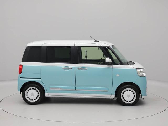 ムーヴキャンバスストライプスＧ　ナビ　ドライブレコーダー　ＴＶＬＥＤヘッドライト　運転席・助手席シートヒーター　両側電動スライドドア　アイドリングストップ　プッシュスタート　エアバック　ＡＢＳ　ＣＶＴ　キーフリー（愛知県）の中古車