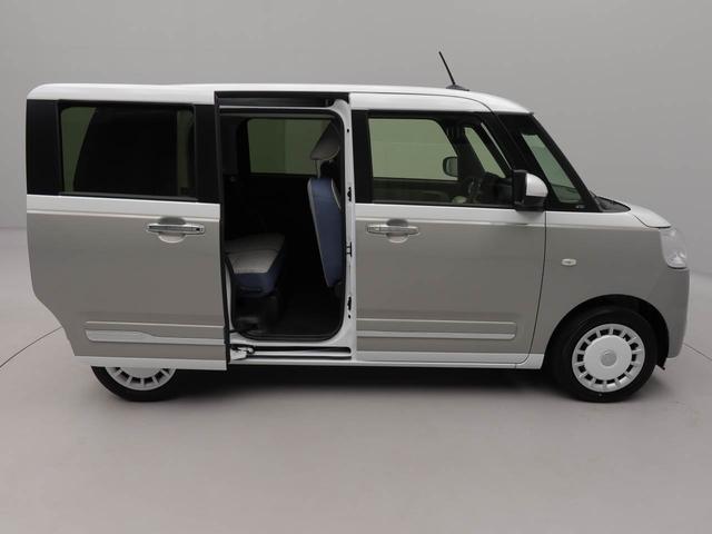 ムーヴキャンバスストライプスＧエアコン　パワステ　パワーウィンドウ　ＡＢＳ　エアバック　キーフリー　電動ドアミラー（愛知県）の中古車