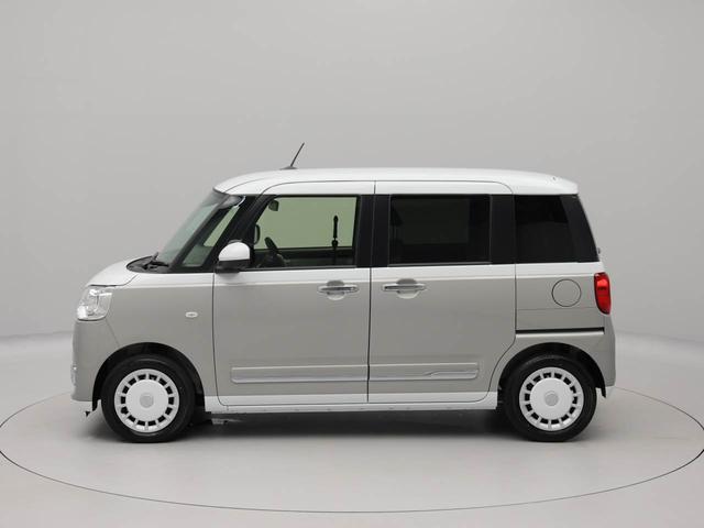 ムーヴキャンバスストライプスＧエアコン　パワステ　パワーウィンドウ　ＡＢＳ　エアバック　キーフリー　電動ドアミラー（愛知県）の中古車