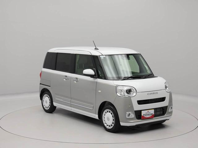 ムーヴキャンバスストライプスＧエアコン　パワステ　パワーウィンドウ　ＡＢＳ　エアバック　キーフリー　電動ドアミラー（愛知県）の中古車