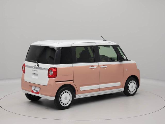ムーヴキャンバスストライプスＧターボ　純正１０インチナビ　ドラレコ衝突軽減ブレーキ　横滑り防止装置　ＬＥＤヘッドライト　電動パーキングブレーキ　プッシュボタンスタート　両側電動スライドドア　運転席・助手席シートヒーター　オートエアコン　スマートキー　バックカメラ（愛知県）の中古車