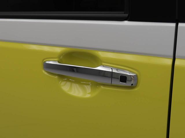 ムーヴキャンバスストライプスＧ　両側電動スライドドア　ＬＥＤヘッドライト衝突軽減ブレーキ　レーンアシスト　電動格納ドアミラー　プッシュボタンスタート　スマートキー　電動パーキングブレーキ　オートエアコン　保温機能付ドリンクホルダー　バックカメラ（愛知県）の中古車