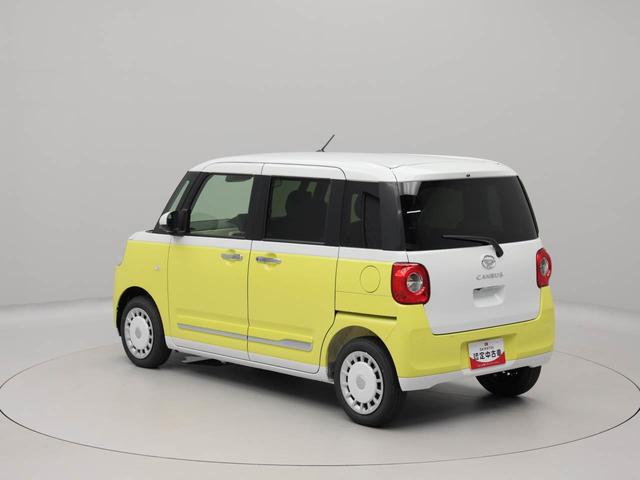ムーヴキャンバスストライプスＧ　両側電動スライドドア　ＬＥＤヘッドライト衝突軽減ブレーキ　レーンアシスト　電動格納ドアミラー　プッシュボタンスタート　スマートキー　電動パーキングブレーキ　オートエアコン　保温機能付ドリンクホルダー　バックカメラ（愛知県）の中古車