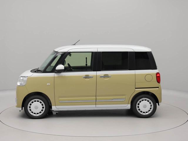 ムーヴキャンバスストライプスＧワンオーナー　衝突回避支援ブレーキ　車線逸脱警報　バックカメラ　両側電動スライドドア　キーフリー　プッシュスタート　ＬＥＤヘッドランプアイドリングストップ　エアバック　ＡＢＳ　ＣＶＴ　イモビライザー（愛知県）の中古車