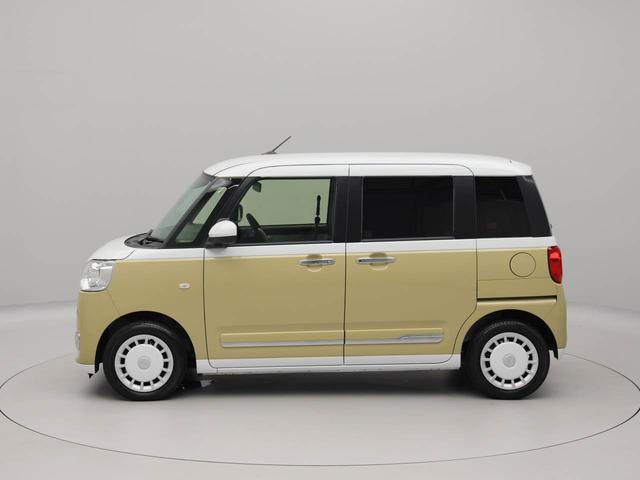 ムーヴキャンバスストライプスＧ　メモリーナビ　バックカメラ　キーフリーメモリーナビ　バックカメラ　キーフリー　両側パワースライドドア　リヤプライバシーガラス　コーナーセンサー　オートライト　ＬＥＤヘッドライト（愛知県）の中古車