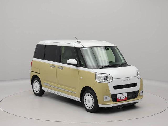 ムーヴキャンバスストライプスＧ　メモリーナビ　バックカメラ　キーフリーメモリーナビ　バックカメラ　キーフリー　両側パワースライドドア　リヤプライバシーガラス　コーナーセンサー　オートライト　ＬＥＤヘッドライト（愛知県）の中古車