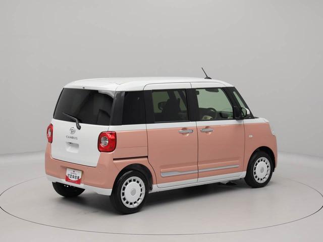 ムーヴキャンバスストライプスＧターボ　両側電動スライドドア　ターボ　禁煙車キーフリー　イモビライザー　アイドリングストップ　両側電動スライドドア　ターボ　ＬＥＤヘッドライト　ワンオーナー　禁煙車（愛知県）の中古車