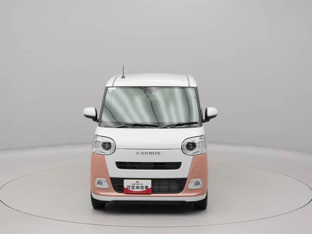 ムーヴキャンバスストライプスＧターボ　両側電動スライドドア　ターボ　禁煙車キーフリー　イモビライザー　アイドリングストップ　両側電動スライドドア　ターボ　ＬＥＤヘッドライト　ワンオーナー　禁煙車（愛知県）の中古車