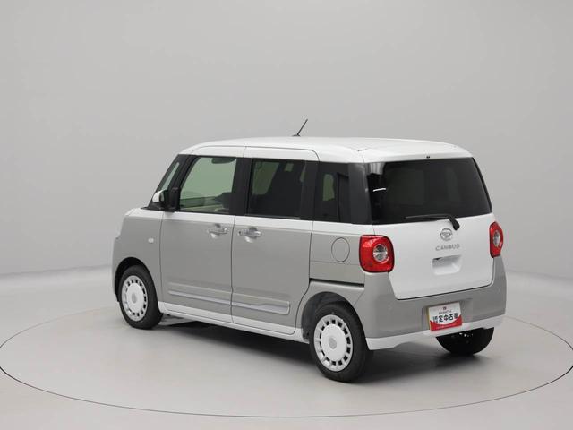 ムーヴキャンバスストライプスＧターボ　両側電動スライドドア　ＬＥＤヘッドキーフリー　イモビライザー　アイドリングストップ　ターボ車　両側電動スライドドア　ＬＥＤヘッドライト　ワンオーナー　禁煙車（愛知県）の中古車