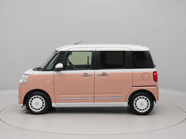 ムーヴキャンバスストライプスＧ　ナビ　ドラレコ　バックカメラ　スマートキー衝突軽減ブレーキ　レーンアシスト　ＬＥＤヘッドライト　電動格納ドアミラー　プッシュボタンスタート　電動パーキングブレーキ　両側電動スライドドア　オートエアコン　運転席・助手席シートヒーター（愛知県）の中古車