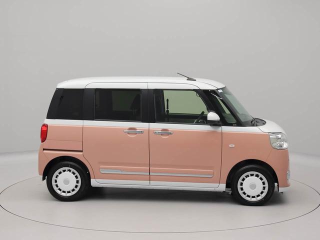ムーヴキャンバスストライプスＧ　ナビ　ドラレコ　バックカメラ　スマートキー衝突軽減ブレーキ　レーンアシスト　ＬＥＤヘッドライト　電動格納ドアミラー　プッシュボタンスタート　電動パーキングブレーキ　両側電動スライドドア　オートエアコン　運転席・助手席シートヒーター（愛知県）の中古車