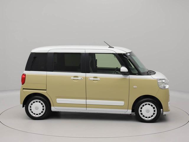 ムーヴキャンバスストライプスＧ　ドラレコ　ナビ　両側電動スライドドア　禁煙車キーフリー　イモビライザー　アイドリングストップ　ドラレコ　ナビ　両側電動スライドドア　ＬＥＤヘッドライト　ワンオーナー　禁煙車（愛知県）の中古車