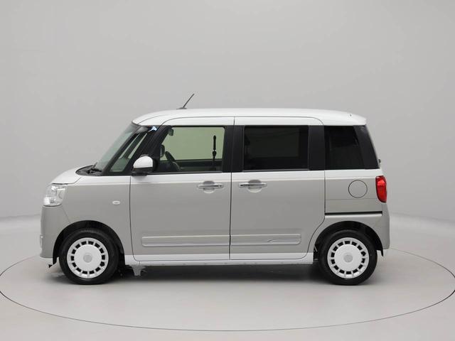 ムーヴキャンバスストライプスＧワンオーナー　衝突回避支援ブレーキ　車線逸脱警報　バックカメラ　両側電動スライドドア　キーフリー　プッシュスタート　ＬＥＤヘッドランプ　アイドリングストップ　エアバック　ＡＢＳ　ＣＶＴ　イモビライザー（愛知県）の中古車