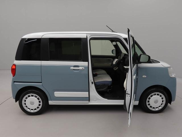 ムーヴキャンバスストライプスＧターボメモリーナビ　バックカメラ　電子パーキング　両側電動スライドドア　ＬＥＤヘッドライト　キーフリー（愛知県）の中古車