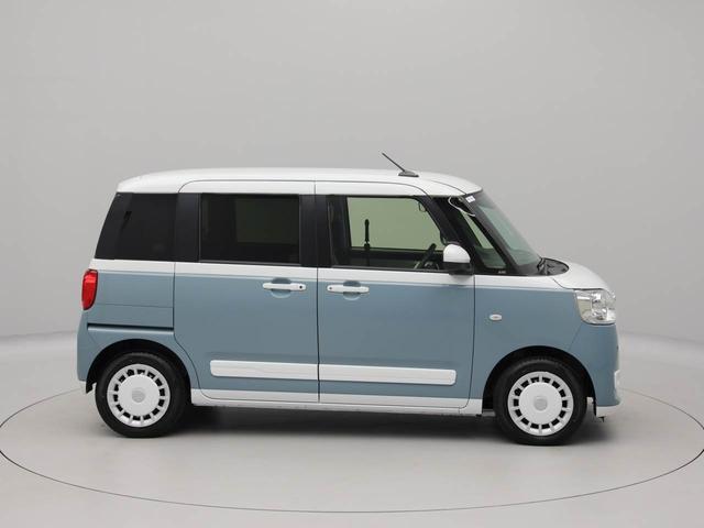 ムーヴキャンバスストライプスＧターボメモリーナビ　バックカメラ　電子パーキング　両側電動スライドドア　ＬＥＤヘッドライト　キーフリー（愛知県）の中古車