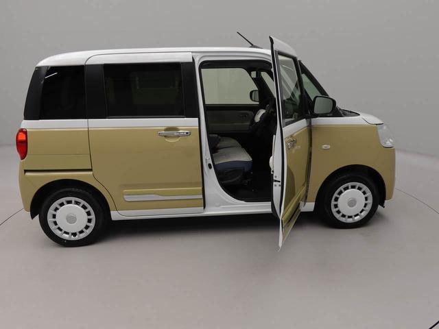ムーヴキャンバスストライプスＧエアコン　パワステ　パワーウィンドウ　ＡＢＳ　エアバック　キーフリー（愛知県）の中古車