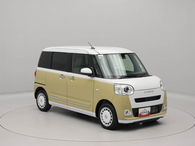 ムーヴキャンバスストライプスＧエアコン　パワステ　パワーウィンドウ　ＡＢＳ　エアバック　キーフリー（愛知県）の中古車
