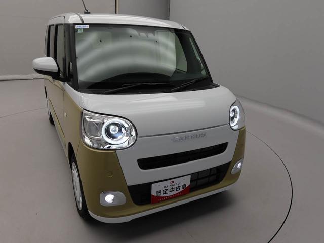ムーヴキャンバスストライプスＧ　両側電動スライドドア　ＬＥＤヘッドライト衝突軽減ブレーキ　レーンアシスト　電動格納ドアミラー　プッシュボタンスタート　スマートキー　電動パーキングブレーキ　運転席・助手席シートヒーター　オートエアコン　障害物センサー　バックカメラ（愛知県）の中古車