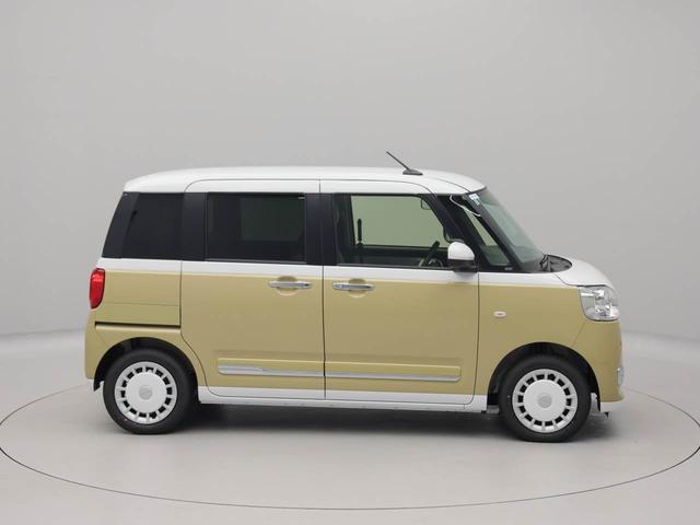 ムーヴキャンバスストライプスＧ　両側電動スライドドア　ＬＥＤヘッドライト衝突軽減ブレーキ　レーンアシスト　電動格納ドアミラー　プッシュボタンスタート　スマートキー　電動パーキングブレーキ　運転席・助手席シートヒーター　オートエアコン　障害物センサー　バックカメラ（愛知県）の中古車