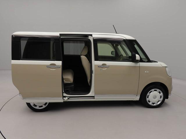 ムーヴキャンバスＧメイクアップリミテッド　ＳＡIII　ナビ　ひょう害車衝突軽減ブレーキ　ＬＥＤヘッドライト　オートライト　ドラレコ　全周囲カメラ　ＥＴＣ　両側電動スライドドア　プッシュボタンスタート　アイドリングストップ　スマートキー　オートエアコン　盗難防止システム（愛知県）の中古車