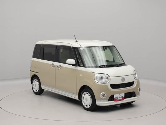 ムーヴキャンバスＧメイクアップリミテッド　ＳＡIII　ナビ　ひょう害車衝突軽減ブレーキ　ＬＥＤヘッドライト　オートライト　ドラレコ　全周囲カメラ　ＥＴＣ　両側電動スライドドア　プッシュボタンスタート　アイドリングストップ　スマートキー　オートエアコン　盗難防止システム（愛知県）の中古車