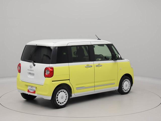 ムーヴキャンバスストライプスＧ　オーディオレス　バックカメラ　キーフリーオーディオレス　バックカメラ　キーフリー　両側パワースライドドア　リヤプライバシーガラス　ＬＥＤヘッドライト　オートライト　電動パーキング　運転席、助手席シートヒーター（愛知県）の中古車