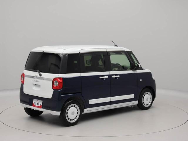 ムーヴキャンバスストライプスＧターボエアコン　パワステ　パワーウィンドウ　ＡＢＳ　エアバック　キーフリー（愛知県）の中古車