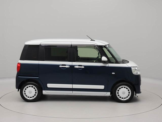 ムーヴキャンバスストライプスＧターボエアコン　パワステ　パワーウィンドウ　ＡＢＳ　エアバック　キーフリー（愛知県）の中古車
