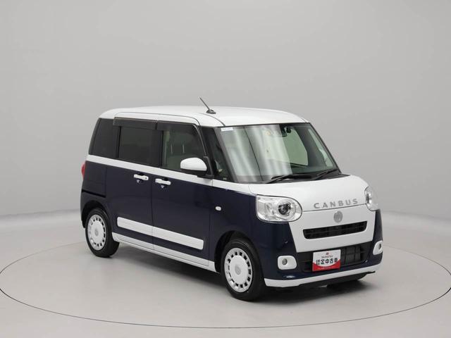 ムーヴキャンバスストライプスＧターボエアコン　パワステ　パワーウィンドウ　ＡＢＳ　エアバック　キーフリー（愛知県）の中古車