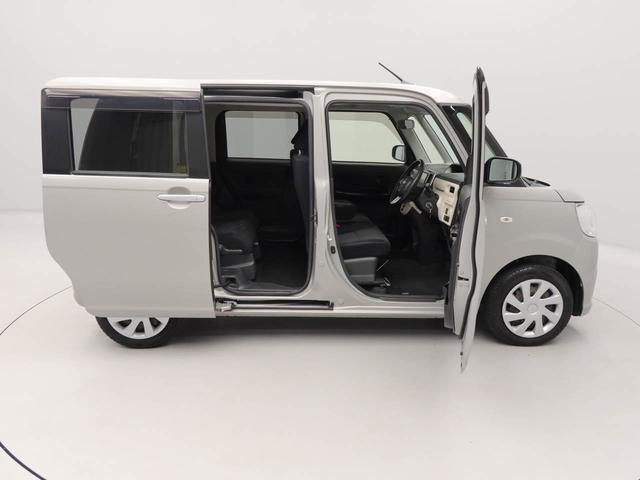 ムーヴキャンバスＬワンオーナー　衝突回避支援ブレーキ　車線逸脱警報　ナビ　バックカメラ　ＥＴＣ　両側スライドドア　アイドリングストップ　エアバック　ＡＢＳ　ＣＶＴ（愛知県）の中古車