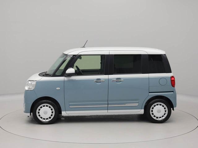 ムーヴキャンバスストライプスＧ　オーディオレスオーディオレス　電子パーキング　バックカメラ　両側電動スライドドア　ＬＥＤヘッドライト　キーフリー（愛知県）の中古車