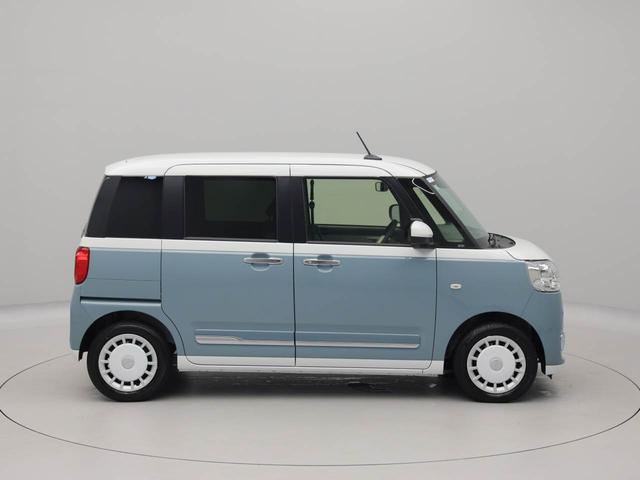 ムーヴキャンバスストライプスＧ　オーディオレスオーディオレス　電子パーキング　バックカメラ　両側電動スライドドア　ＬＥＤヘッドライト　キーフリー（愛知県）の中古車