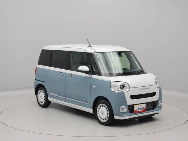 ムーヴキャンバスストライプスＧ　オーディオレスオーディオレス　電子パーキング　バックカメラ　両側電動スライドドア　ＬＥＤヘッドライト　キーフリー（愛知県）の中古車