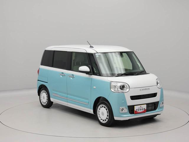 ムーヴキャンバスストライプスＧ　バックカメラ　両側電動スライドドアバックカメラ　キーフリー　イモビライザー　アイドリングストップ　両側電動スライドドア　ＬＥＤヘッドライト　ワンオーナー　禁煙車（愛知県）の中古車