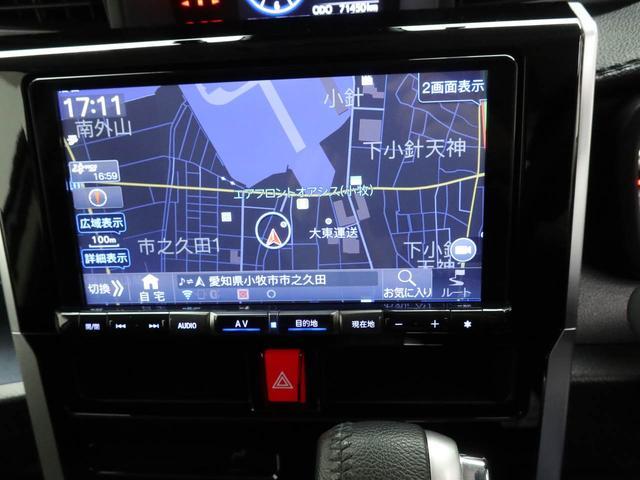 トールカスタムＧ　ターボ　メモリーナビメモリーナビ　バックカメラ　ＥＴＣ　ドライブレコーダー　ＬＥＤヘッドライト　キーフリー　両側電動スライドドア　電子パーキング（愛知県）の中古車