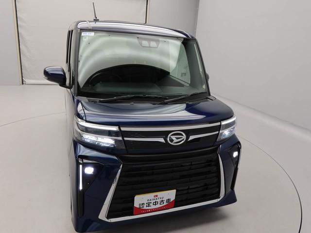タントカスタムＸ　両側電動スライドドア　ＬＥＤヘッドライト衝突軽減ブレーキ　アルミホイール　プッシュボタンスタート　アイドリングストップ　電動格納ドアミラー　電動パーキングブレーキ　オートエアコン　運転席・助手席シートヒーター　盗難防止システム　スマートキー（愛知県）の中古車
