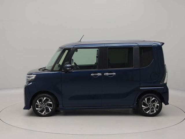 タントカスタムＸ　両側電動スライドドア　ＬＥＤヘッドライト衝突軽減ブレーキ　アルミホイール　プッシュボタンスタート　アイドリングストップ　電動格納ドアミラー　電動パーキングブレーキ　オートエアコン　運転席・助手席シートヒーター　盗難防止システム　スマートキー（愛知県）の中古車