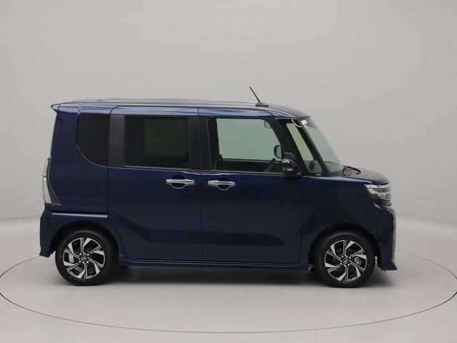 タントカスタムＸ　両側電動スライドドア　ＬＥＤヘッドライト衝突軽減ブレーキ　アルミホイール　プッシュボタンスタート　アイドリングストップ　電動格納ドアミラー　電動パーキングブレーキ　オートエアコン　運転席・助手席シートヒーター　盗難防止システム　スマートキー（愛知県）の中古車