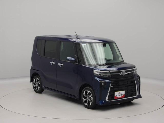 タントカスタムＸ　両側電動スライドドア　ＬＥＤヘッドライト衝突軽減ブレーキ　アルミホイール　プッシュボタンスタート　アイドリングストップ　電動格納ドアミラー　電動パーキングブレーキ　オートエアコン　運転席・助手席シートヒーター　盗難防止システム　スマートキー（愛知県）の中古車