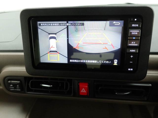ムーヴキャンバスセオリーＧ　ナビ　全周囲カメラ　ＥＴＣ　ドラレコ衝突軽減ブレーキ　ＬＥＤヘッドライト　電動格納ドアミラー　プッシュボタンスタート　アイドリングストップ　障害物センサー　両側電動スライドドア　オートエアコン　運転席・助手席シートヒーター（愛知県）の中古車
