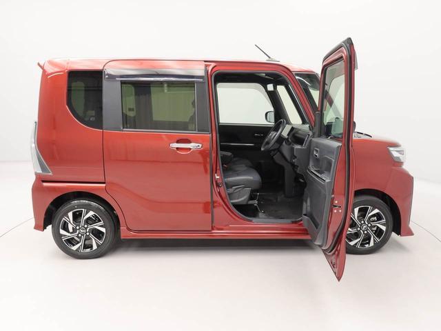 タントカスタムＸ　純正１０インチナビ　バックカメラ　ＥＴＣ衝突軽減ブレーキ　ＬＥＤヘッドライト　アルミホイール　電動格納ドアミラー　両側電動スライドドア　プッシュボタンスタート　アイドリングストップ　電動パーキングブレーキ　運転席・助手席シートヒーター（愛知県）の中古車