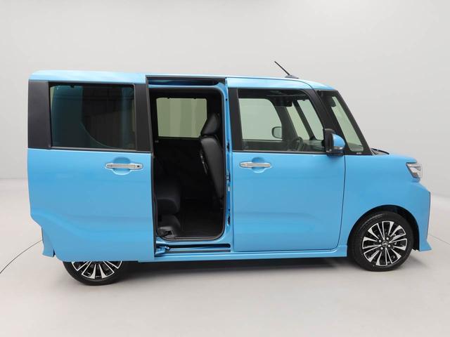 タントカスタムＲＳ　オーディオレス　バックカメラ　キーフリーオーディオレス　バックカメラ　キーフリー　両側パワースライドドア　リヤプライバシーガラス　リヤサンシャエード　電動パーキング　ＬＥＤヘッドライト　運転席、助手席シートヒーター　１４インチアルミホイール（愛知県）の中古車