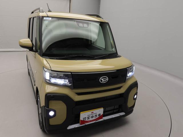 タントファンクロスターボ　両側電動スライドドア　アルミホイール衝突軽減ブレーキ　ＬＥＤヘッドライト　電動格納ドアミラー　プッシュボタンスタート　スマートキー　電動パーキングブレーキ　オートエアコン　運転席・助手席シートヒーター　障害物センサー　バックカメラ（愛知県）の中古車