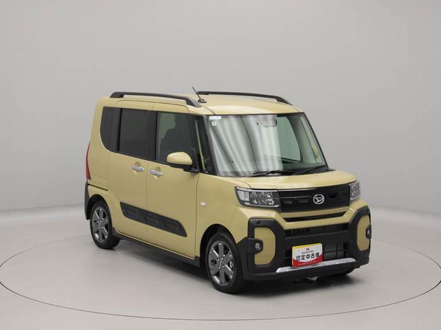 タントファンクロスターボ　両側電動スライドドア　アルミホイール衝突軽減ブレーキ　ＬＥＤヘッドライト　電動格納ドアミラー　プッシュボタンスタート　スマートキー　電動パーキングブレーキ　オートエアコン　運転席・助手席シートヒーター　障害物センサー　バックカメラ（愛知県）の中古車