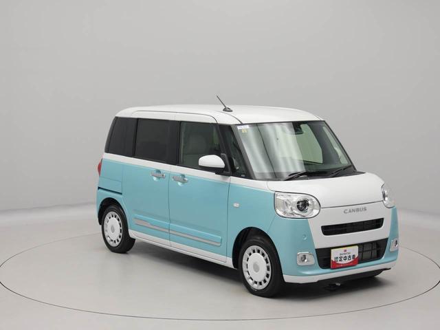 ムーヴキャンバスストライプスＧワンオーナー　衝突回避支援ブレーキ　車線逸脱警報　バックカメラ　両側電動スライドドア　キーフリー　プッシュスタート　ＬＥＤヘッドランプ　アイドリングストップ　エアバック　ＡＢＳ　ＣＶＴ　イモビライザー（愛知県）の中古車