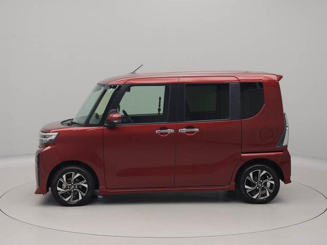 タントカスタムＸ　両側電動スライドドア　ＬＥＤヘッドライト衝突軽減ブレーキ　アルミホイール　電動格納ドアミラー　プッシュボタンスタート　アイドリングストップ　障害物センサー　オートエアコン　運転席・助手席シートヒーター　盗難防止システム　バックカメラ（愛知県）の中古車