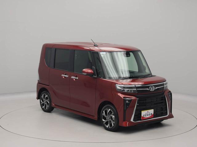 タントカスタムＸ　両側電動スライドドア　ＬＥＤヘッドライト衝突軽減ブレーキ　アルミホイール　電動格納ドアミラー　プッシュボタンスタート　アイドリングストップ　障害物センサー　オートエアコン　運転席・助手席シートヒーター　盗難防止システム　バックカメラ（愛知県）の中古車